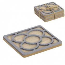 Posavasos Juego 4 Unidades Panot 10 cm