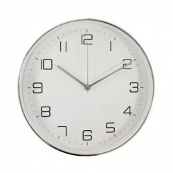 Reloj de Pared Blanco 30 cm Plastico
