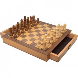 Juego ajedrez Madera Magnetico 25 cm
