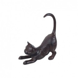 Figura Decorativa Gato Hierro Forjado 17 cm