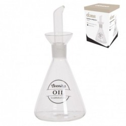 Aceitera Anti goteo Cristal 250 ml 15 cm