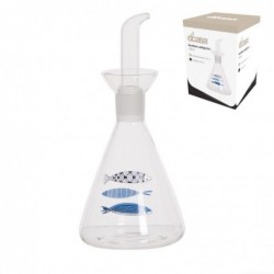 Aceitera Anti goteo Cristal 250 ml 20 cm