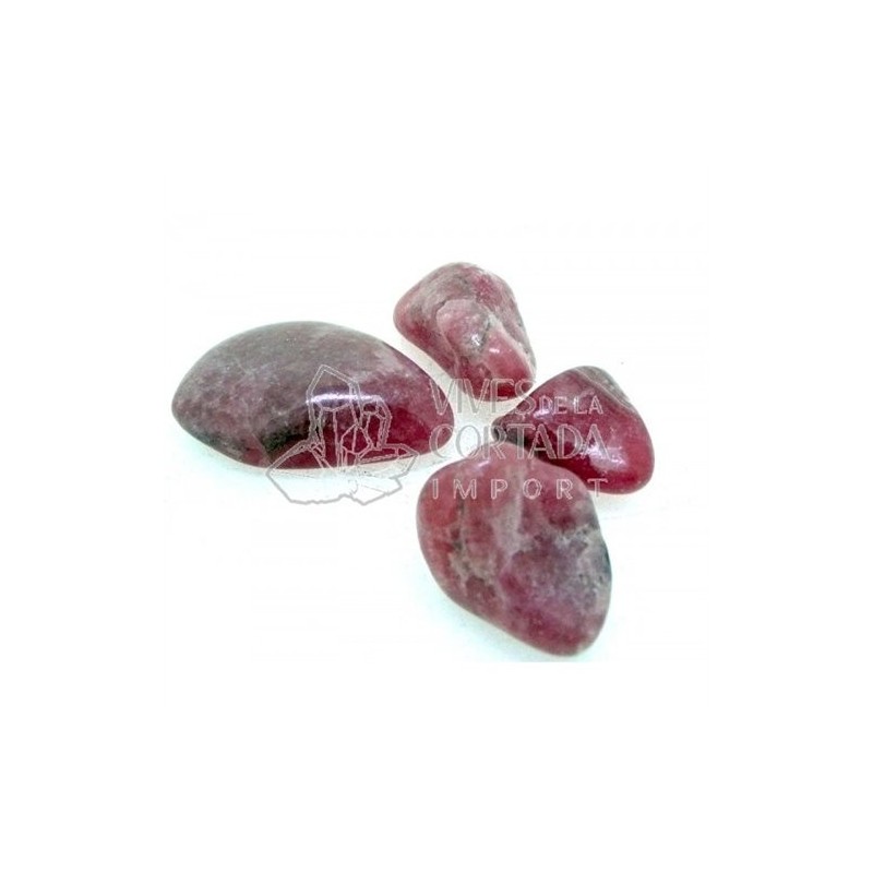 Piedras de Canto Rodado de Rodocrosita (pack 50 gr)