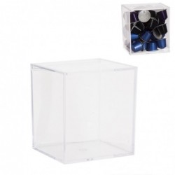 Caja para 40 Capsulas Café Nespresso Acrilico 13 cm