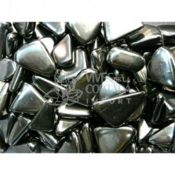 Piedra Rodado Shungit Pulido (Pack 250 gr) 4x4 cm