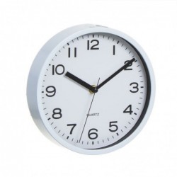 Reloj de Pared Redondo Blanco 20 cm