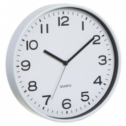 Reloj de Pared Redondo Blanco 40 cm