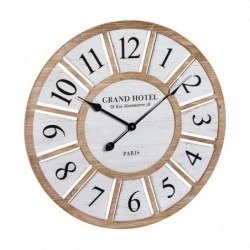 Reloj de Pared Redondo Paris Blanco 63 cm