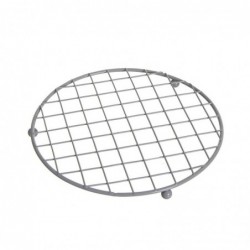 Salvamantel de Cocina Metalico Gris 18 cm
