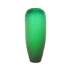 Jarron Decorativo Cristal Verde 43 cm