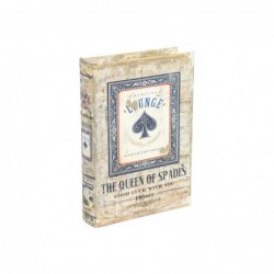 Caja Forma de Libro Poker 17 cm