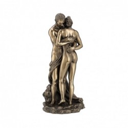 Figura Decorativa clasica LOS AMANTES Resina 27 cm