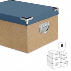 Caja Carton Juego 6 unidades 50 cm