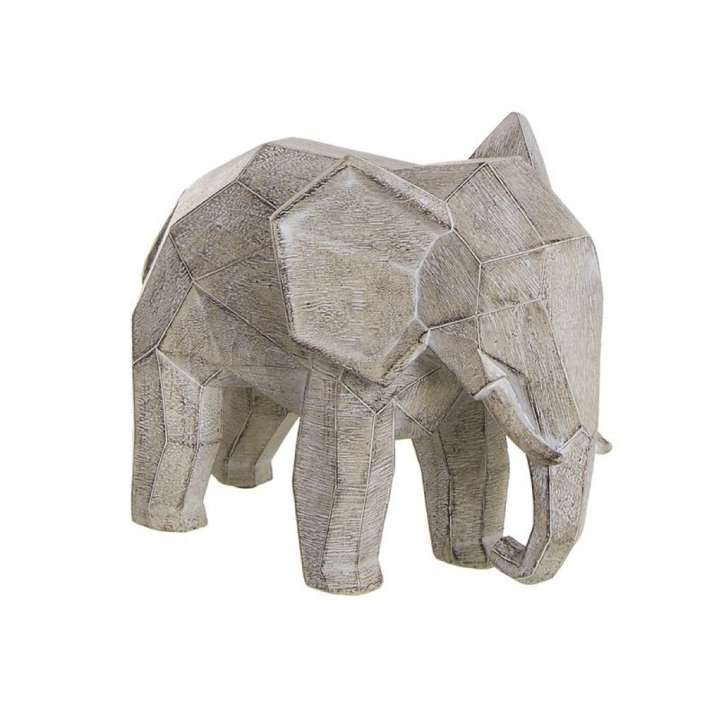 Figura Decorativa Elefante Origami 19 cm