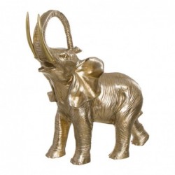Figura Decorativa Elefante Oro 45 cm