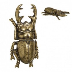 Figura Decorativa Escarabajo Oro 22 cm