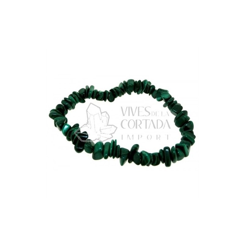 Pulsera Chip de Malaquita