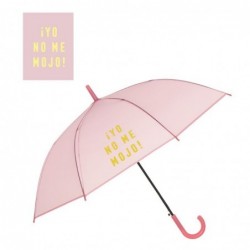 Paraguas Antiviento Rosa 58 cm