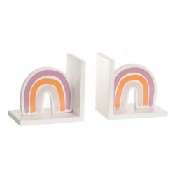 Sujeta Libros Sunshine Rosa 17 cm