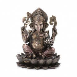 Figura Decorativa Clasica Ganesha Resina 24 cm