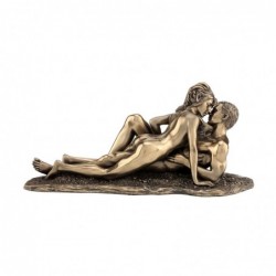 Figura Decorativa Clasica Los Amantes Resina 27 cm