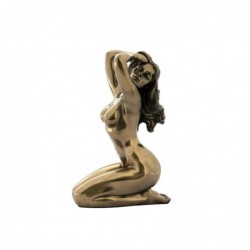 Figura Decorativa Clasica Mujer Desnuda Resina 14 cm