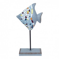 Figura Decorativa Pez Resina 27 cm