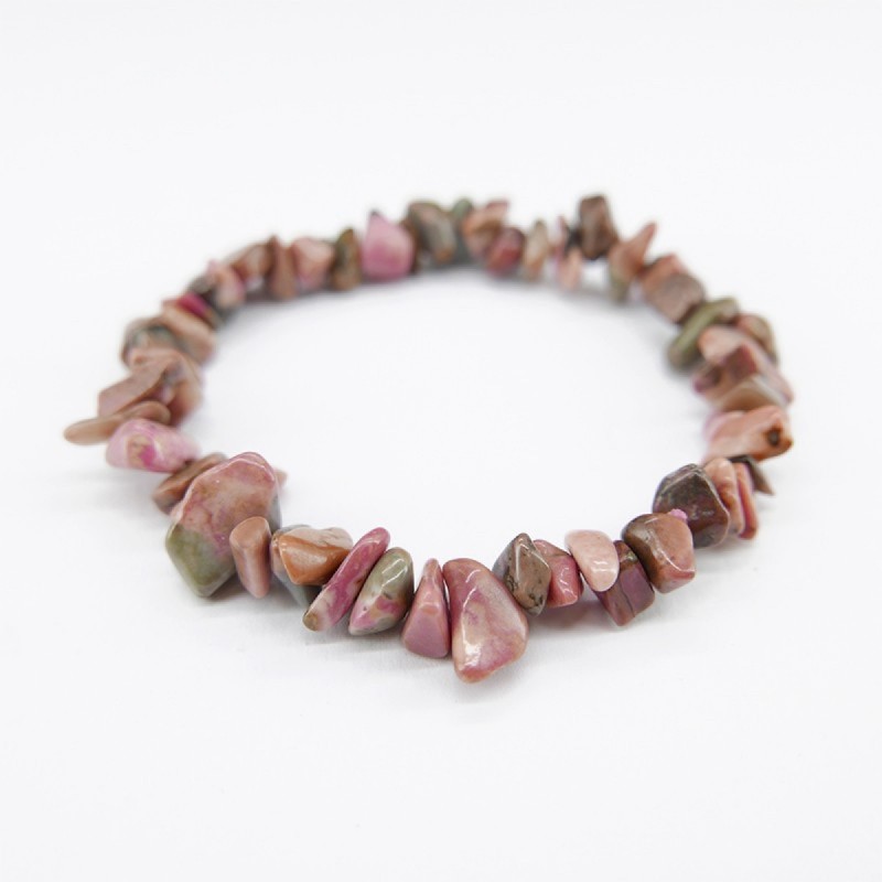 Pulsera Chip de Rodonita