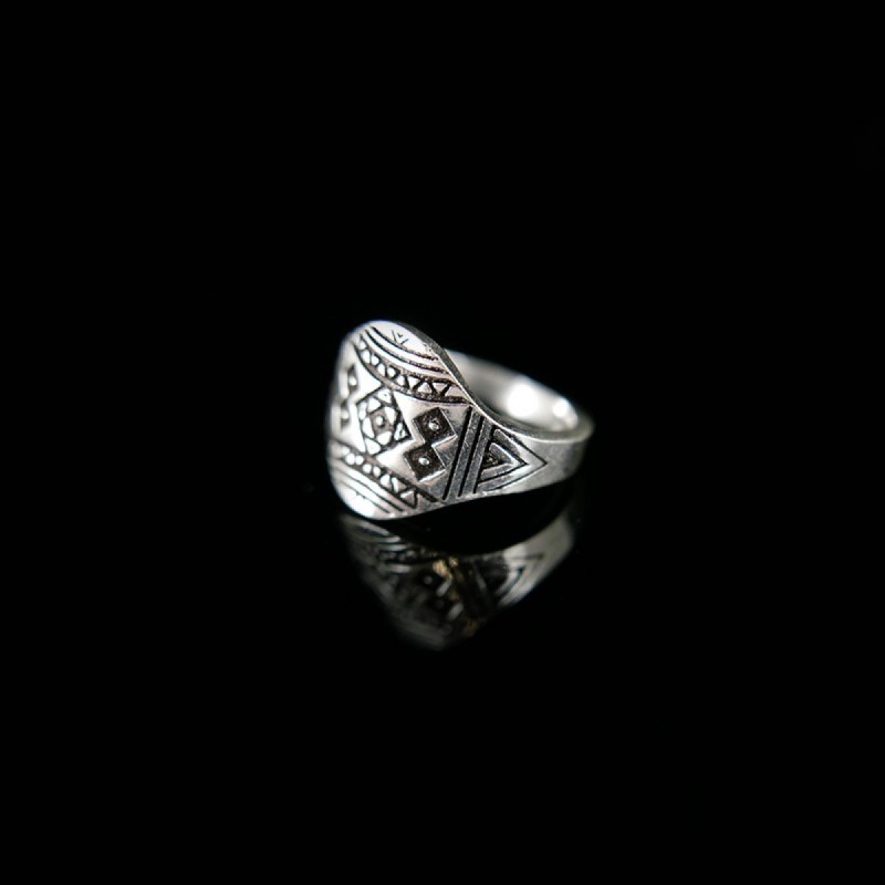 Anillo con Baño de Plata A12