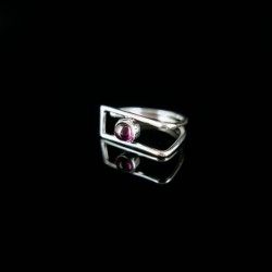 Anillo con Baño de Plata A28