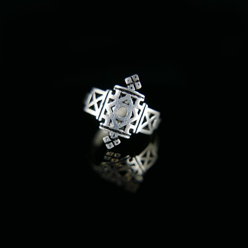 Anillo con Baño de Plata A27