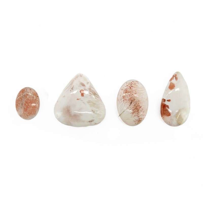 Piedra Cabujón de Escolecita (Pack 25gr)