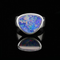 Anillo de Opalo Australiano - I17