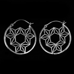 Pendientes en Baño de Plata -P30-