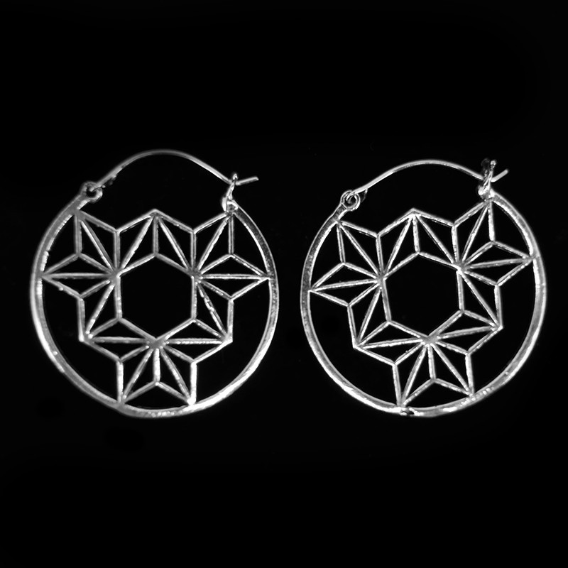 Pendientes en Baño de Plata -P30-