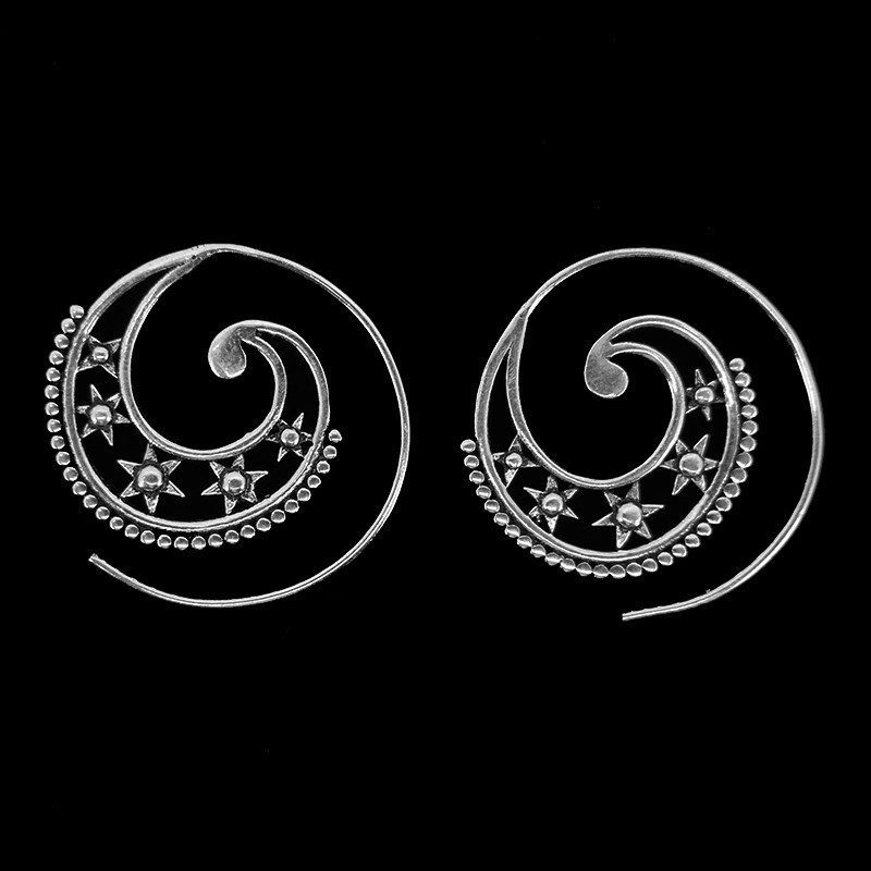 Pendientes en Baño de Plata -P57-