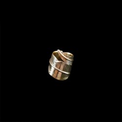 Anillo de Bronce Pluma Ajustable -14.3-