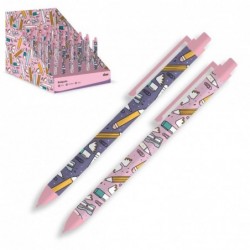 Boligrafo Pencils Lila x2 Modelos