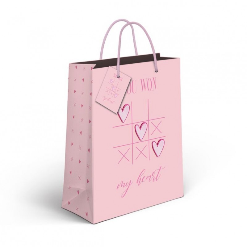 Bolsa Regalo Papel L Pop Up 3 Love