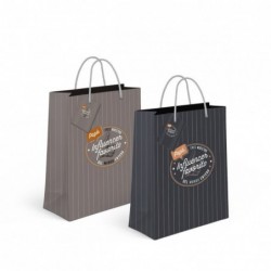 Bolsa Regalo Papel S Papa Influencer x2 Colores