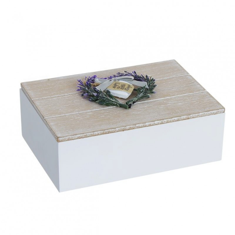 Caja rectangular Lavanda