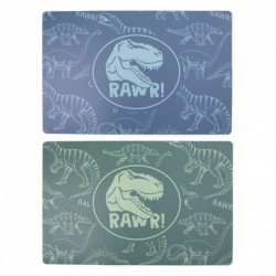 Individual 28x43 cm Dinos x2 Colores