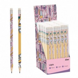 Juego de 8 Lapices Pencils Lila