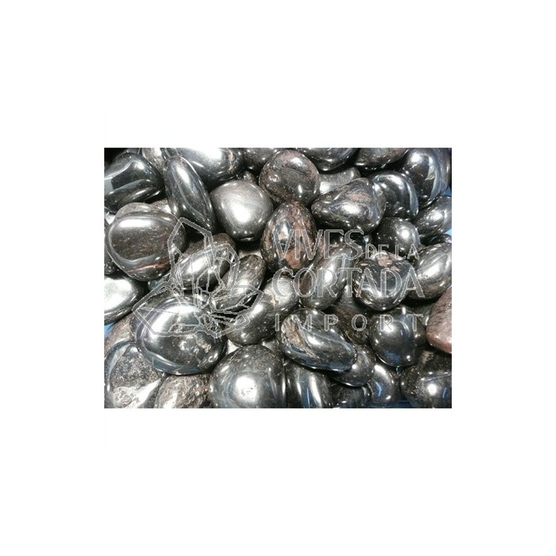 Rodados de Hematite (pack de 250 gr) 3x2 cm