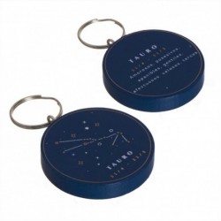 Llavero Madera Tauro Cualidades Personalidad Horoscopo 5 cm