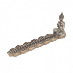 Apoyador de Incienso Buda Dorado Porta Incienso Hindu Resina 20 cm