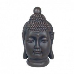 Figura Decorativa Cabeza Buda Adorno Decorativo Magnesia Hindu 52 cm