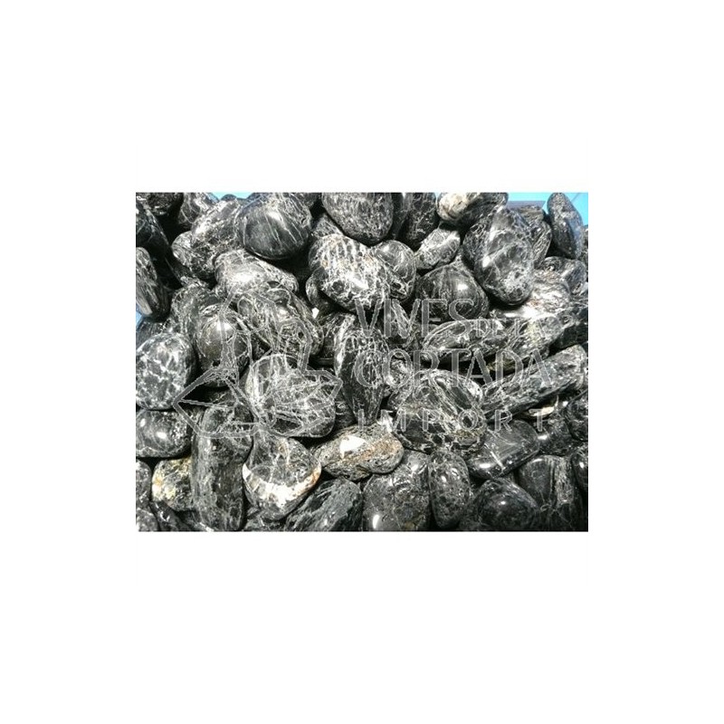 Rodados de Turmalina Negra (pack de 250 gr) 3x2 cm