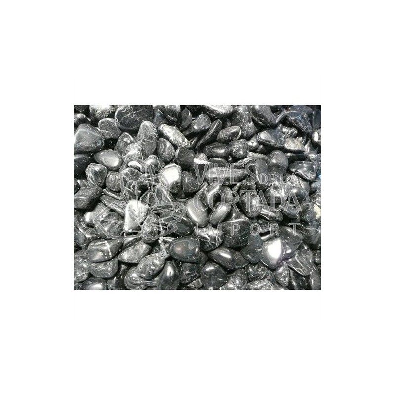 Rodados de Turmalina Negra (pack de 250 gr) 2x1 cm