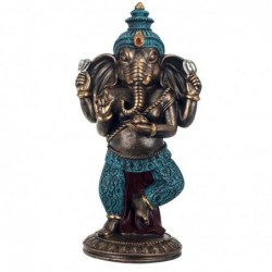Figura Decorativa Elefante Ganesh Ganesha Budista Resina 31 cm